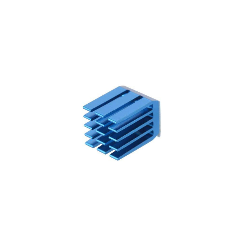 Easycargo 30pcs 3D Printer Heatsink Kit + 3M 8810 Thermal Adhesive Tape, Anodized Aluminum Heatsink 3D Printer Cooler for Cooling TMC2130 TMC2100 A4988 DRV8825 TMC2208 Stepper Motor Driver Module