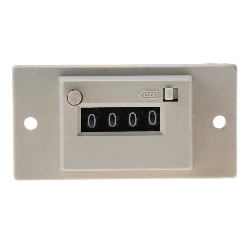 CSK4-YKW 4 Digit Electromagnetic Counter pulse count AC110V / AC220V / DC24V(AC 110V) AC 110V