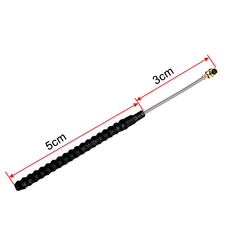 DIYmall 10PCS 868MHz 915MHz Lora GSM Antenna IPX IPEX 1.13 UF.L 2DBi Gain 8CM for LORA32U4II ESP32 Lora Board