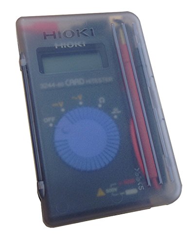 Hioki 3244-60 Card HiTester and Digital Multimeter, 41.99 Megaohms Resistance, 500V AC/DC Voltage