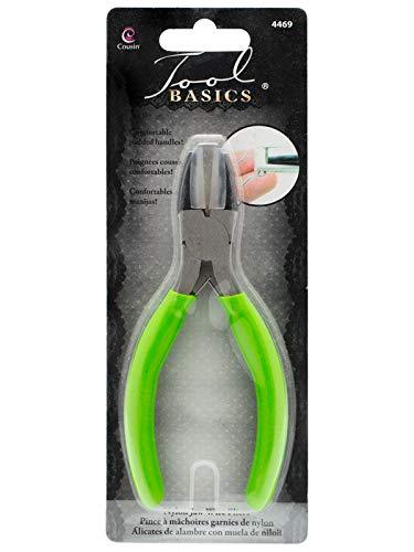 4469 Cousin Nylon Jaw Craft and Jewelry Pliers Green 5 1/2" 1 5 1/2"