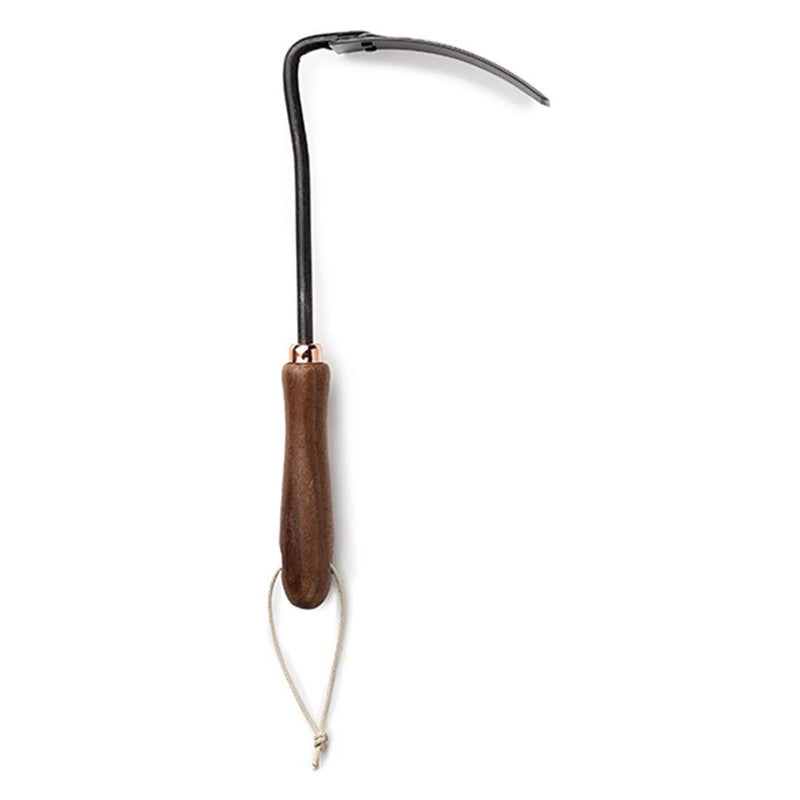 Barebones | Walnut Square Hoe - Curved Blade & Comfortable Grip