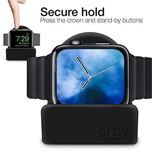 Orzly Charging & Display Stand Designed for ALL series of Apple Watch SE & ALL screen sizes