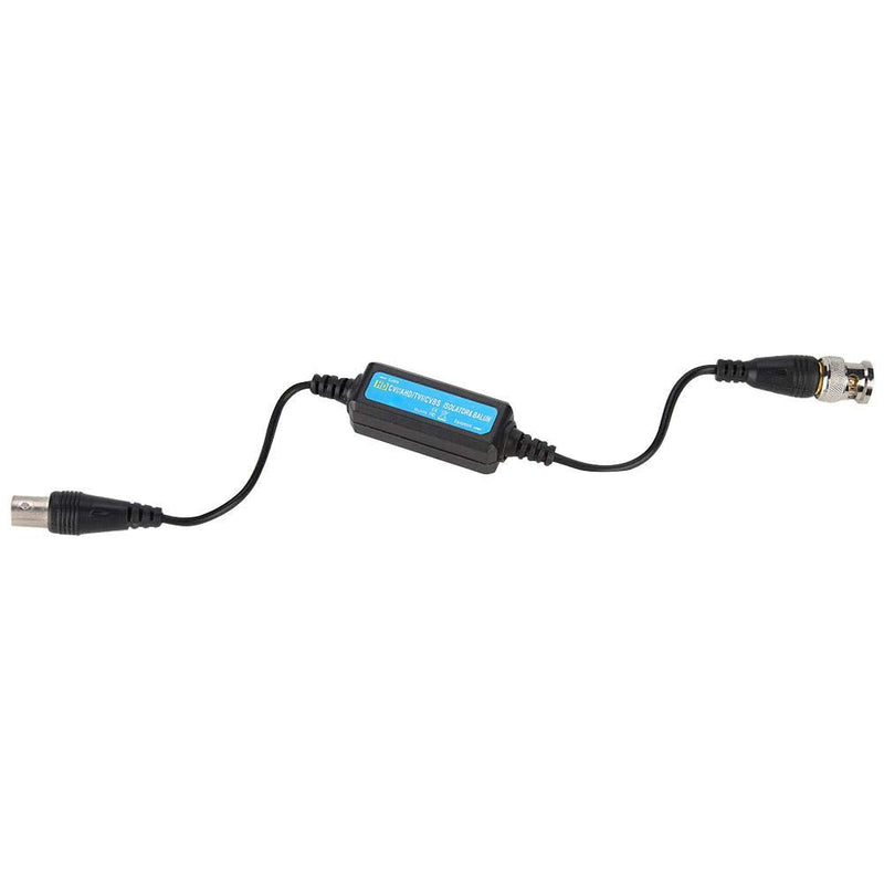 HD-TVI/CVI/AHD/CVBS Ground Loop Isolator Video Balun Coaxial BNC Male to Female for Camera