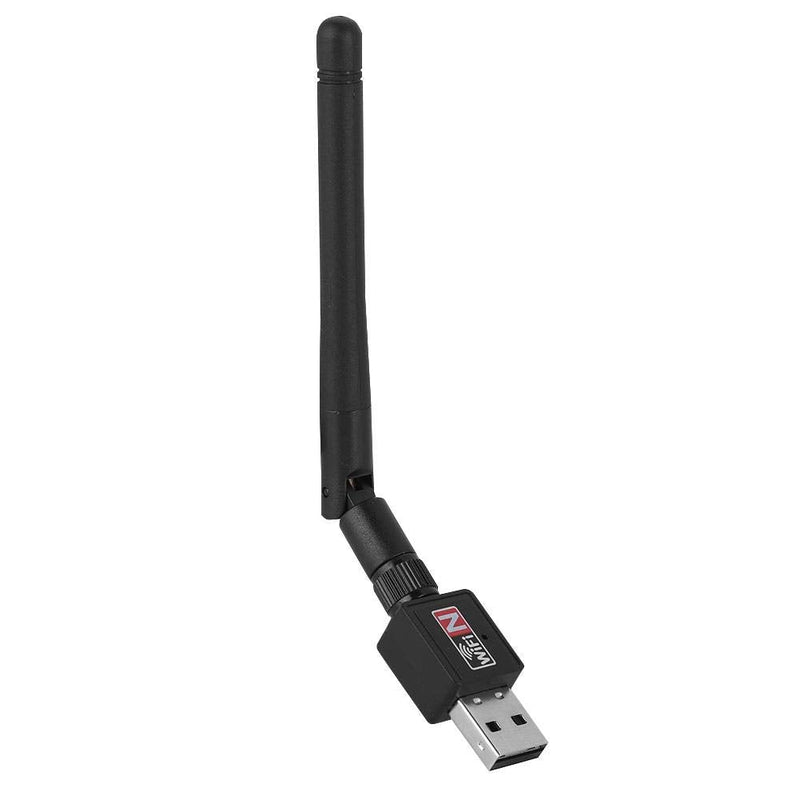 300Mbps Wireless USB2.0 Network Card WiFi Adapter Dongle Signal Transceiver 2.4Ghz for Windows 2000 / XP/Vista / 7/8 / 10 / Linux