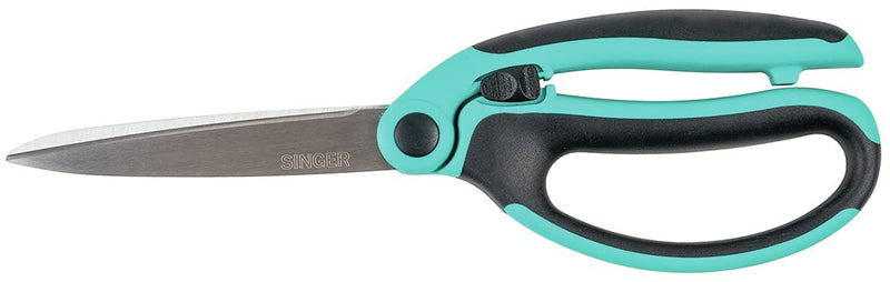 SINGER 00565 9-1/2-Inch ProSeries Spring Assist Scissor with Comfort Grip , Teal