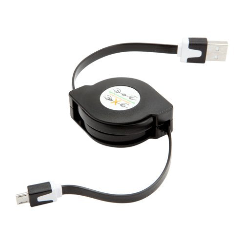 Cable for Remarkable Paper Tablet (Cable by BoxWave) - miniSync, Retractable, Portable Sync Cable for Remarkable Paper Tablet Retractable Cable