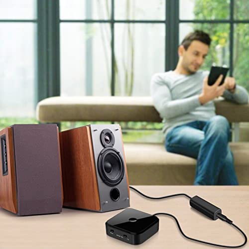 HAOQUOOU Ground Loop Audio Noise Isolator, Noise Filter, use 3.5mm Jack Audio Cable at Both Ends to Eliminate The hum of car Audio System/Home Stereo