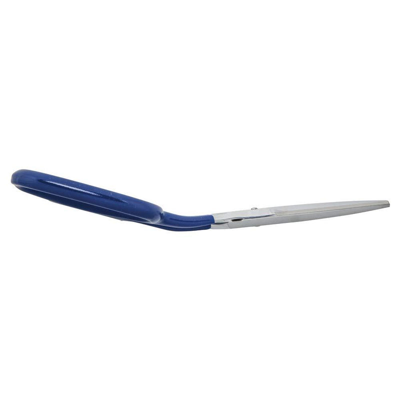 Klein Tools HD Carpet Shear w/Ring, Curved, Blunt, 9-Inch G718LRCB