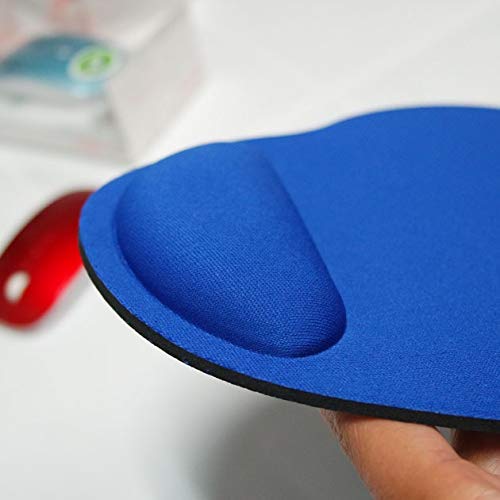 Mouse Pad Pro (Black) with Wrist Rest Support by New Material Development Black