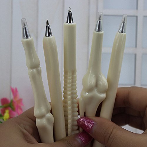 (High-Season) 0.7 Refill Student Creative Ballpoint Pen Human Bones Ballpen School Supplies Office Supplies Home Decoration Kids Gift Reward Original version