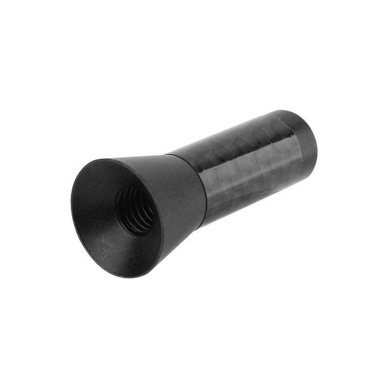 3.5cm Mini Car Aerial Antenna, Short Universal Car Antenna Carbon Fiber Stubby Screws M3 M4 M5 M6 Rubber Ring