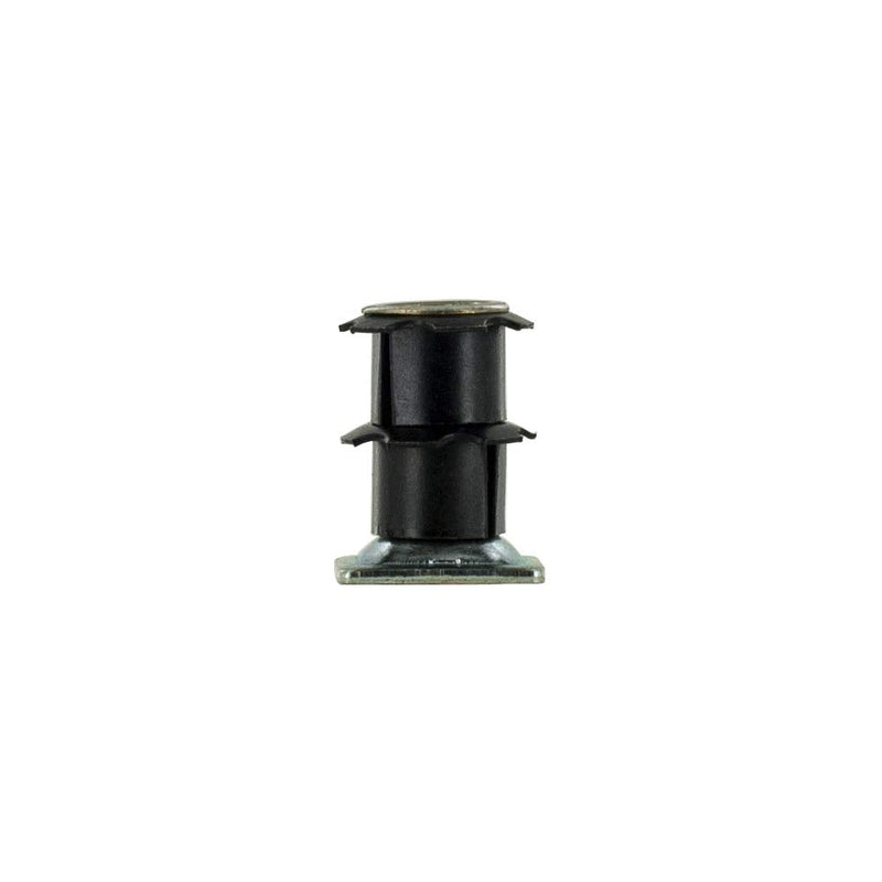 (Pack of 20) Outwater Square Double Star Metal Caster Insert with Thread DS71-245. Thread: 5/16-18, Outside Dimension of Tube: 3/4", Gauge of Tube: 16-18 Fits .75'' Tube
