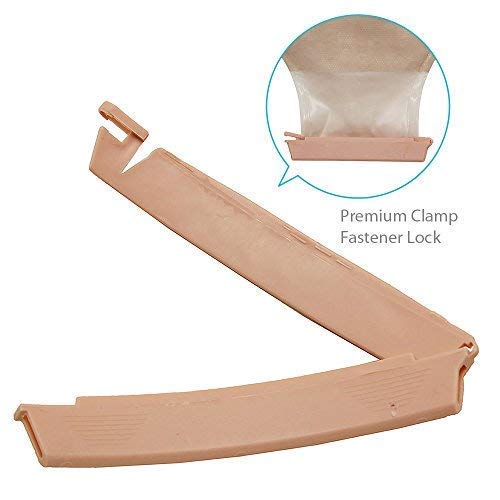 LotFancy 10PCS Colostomy Bags, Ileostomy Supplies, Two-Piece Drainable Pouches with Clamp Closure for Colonoscopy Ostomy Stoma Care (No Skin Barriers) 10 Count (Pack of 1)