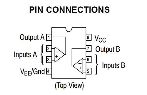 MCIGICM 50pcs ic dip lm358 Operational Amplifier Dual op-amp (Pack of 50pcs)