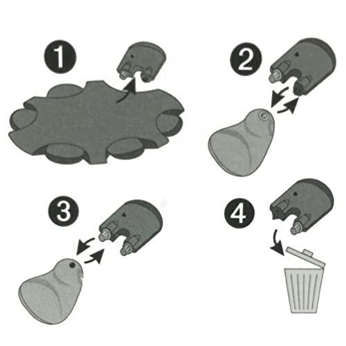 for Oticon Hearing Aid MiniFit Wax Guard Filters ProWax Replacement Cerumen Stop Suitable for Oticon RITE RIC Models (3) 3