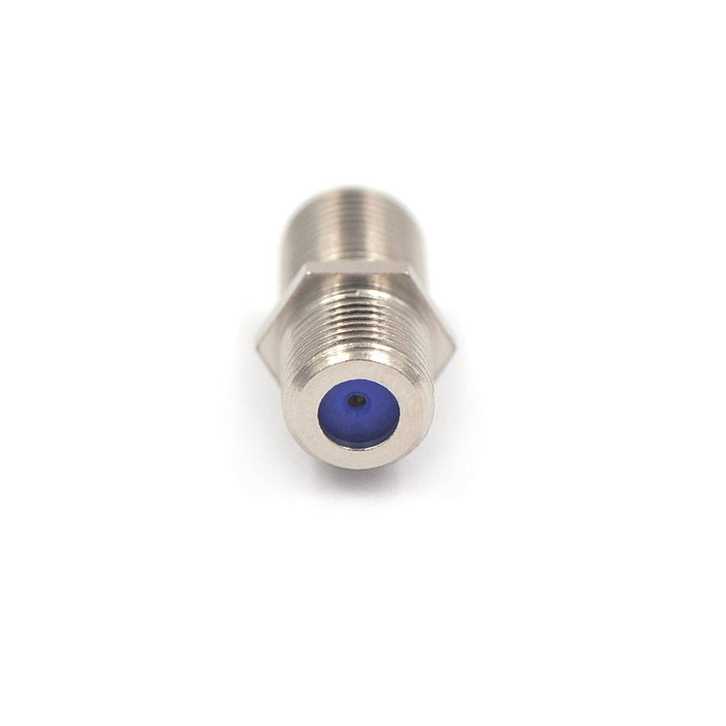 VCE 3GHz Coaxial Cable Connector, RG6 Coax Cable Extender F-Type Nickel Plated Adapter Female to Female for TV Cables, 5 Pack