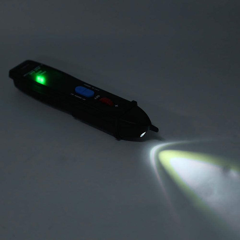 Voltage Tester Pen Intelligent Dual Mode Test Pen Non-Contact Voltage Tester with LED Flashlight Buzzer Alarm