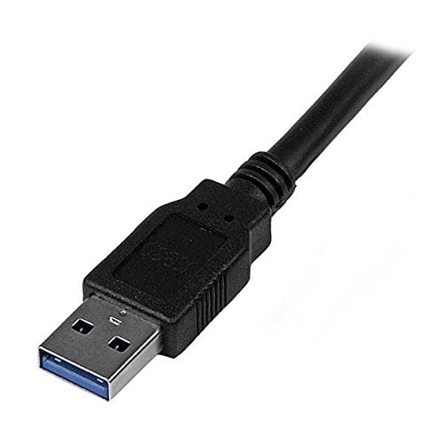 StarTech.com 3m 10 ft USB 3.0 Cable - A to A - M/M - Long USB 3.0 Cable - USB 3.1 Gen 1 (5 Gbps) (USB3SAA3MBK) 10 ft / 3m Black
