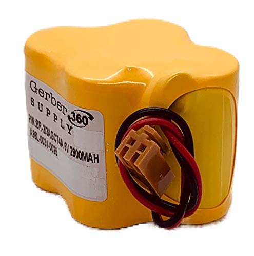 (3-Pack) BR-2/3AGCT4A 6V Battery Replaces Panasonic/Fanuc A98L-0031-0025