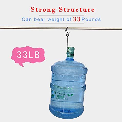 30 Pack Black S Hooks,Heavy Duty Metal Hooks Can with Stand up to 33 pounds.for Kitchen,Office,Garden or Outdoor Activities