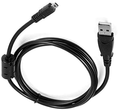 Sqrmekoko USB Cable Compatible with Sony CyberShot DSCH200, DSCH300, DSCW370, DSCW800, DSC-W830, DSC-H200, DSC-H300, DSC-W370, DSC-W800, DSC-W830