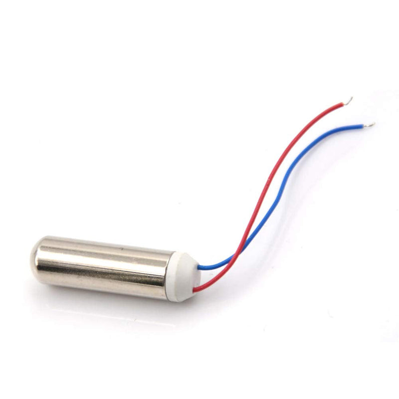 BestTong 10PCS 7mmx25mm Micro Waterproof Miniature Vibration Vibrating Motor Coreless Motor Mini DC Replacement Motors