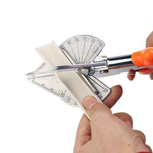 Multi Angle Miter Shear Cutter Hand Tools Blade for Universal Multi Angle Miter Shear Cutter Replacement(2PCs)