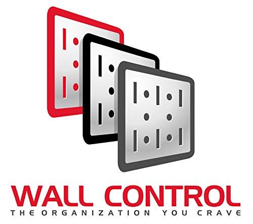 Wall Control Pegboard 14in Accessory Hanger Tool Holder Bracket Pegboard Accessory for Wall Control Pegboard and Slotted Tool Board – Black