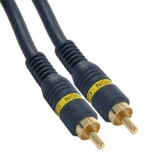 RCA Cable Car Audio - RCA Cables - RCA Subwoofer Cable - RCA Home Theater Projector - RCA Projector - Audio Video Cables - Stereo Audio Cable - 12 ft - 3.6 Meters - 1 Male to 1 Male - STEREN 254-120BL 12 Feet 1-Male to 1-Male