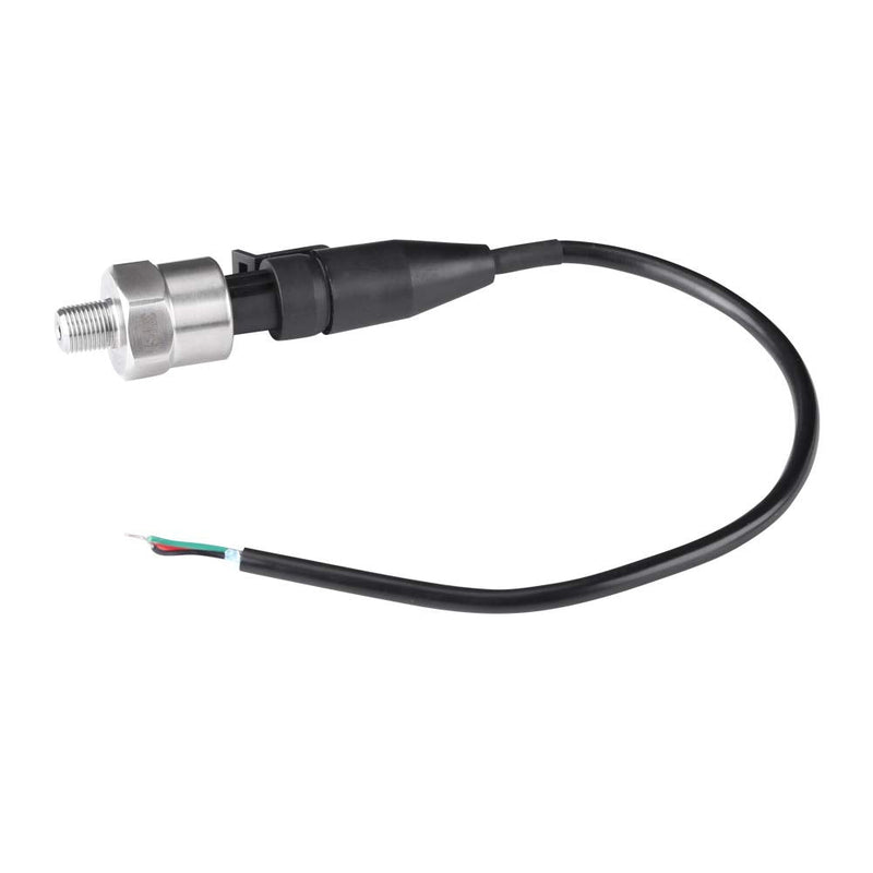 1/8" NPT Thread Stainless Steel Pressure Sensor, Fuel Pressure Sending, High Temperature 30 Psi Pressure Transducer for Oil Fuel Air Water(30PSI) 30PSI
