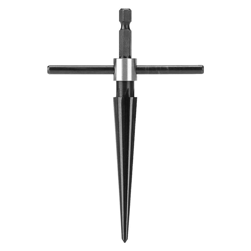 Hyuduo Workshop Series T Shape Taper Cutter Woodworking Tools 3mm-13mm 1/4" Handle Carbon Steel Hand Router for Taper Holes Hamfering Simple Screw Sink Holes