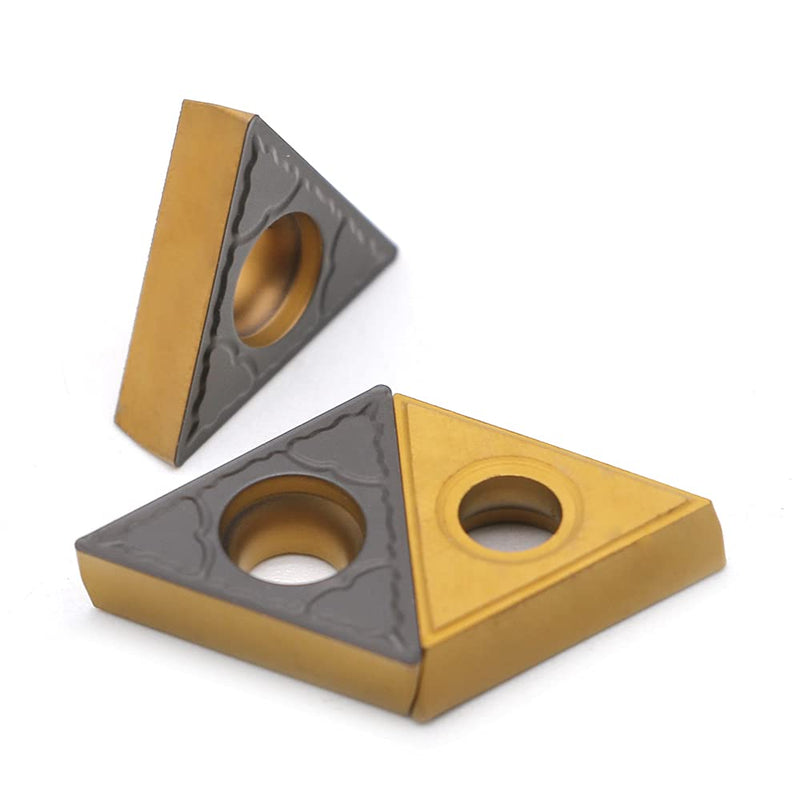 CDBP CNC carbide inserts indexable inserts TCMT16T308 TCMT32.52 - universal steel machining, turning inserts -TiN coating, 10 pieces TCMT16T308-MD CVD coated