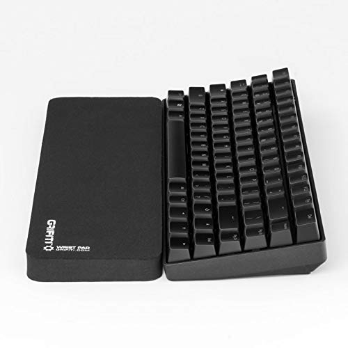 Grifiti Fat Wrist Pad 12 Inch Wrist Rest for .75 Inch Thick Small Mechanical Keyboards, MacBooks, Laptops, and Notebooks (Wide 12 x 4 x .75) Wide 12 x 4 x .75