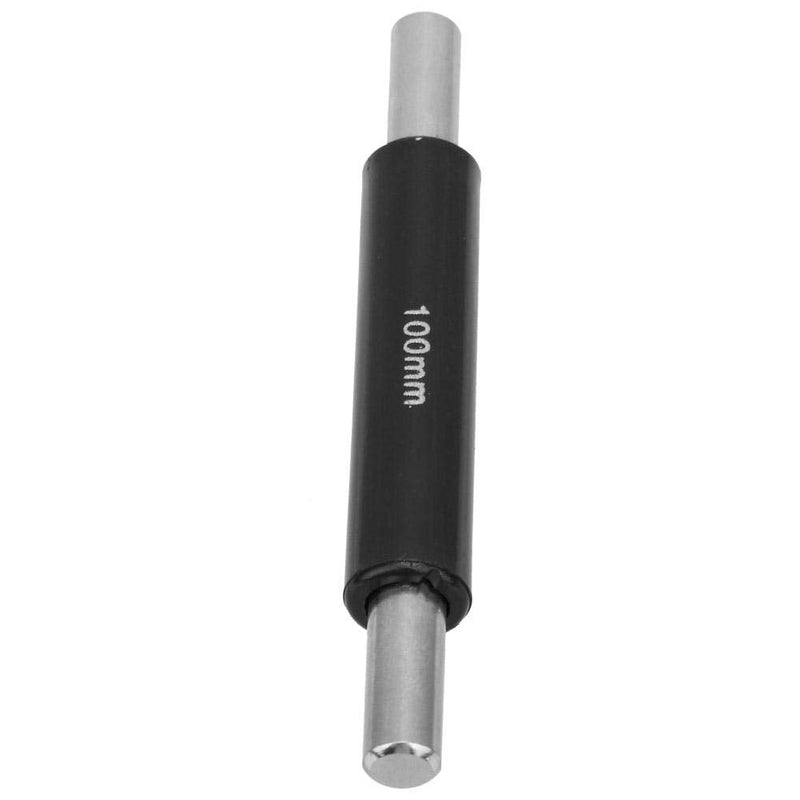 External micrometer standard calibration block, universal stainless steel calibration rod (25/50/75/100mm) for checking detection (100mm)