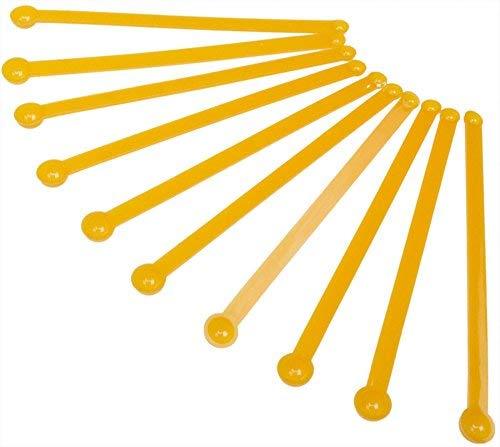 Superdosing 2-in-1 Static-Free Micro Scoop With 10-15 mg + 25-30 mg Measuring Spoons 25 Pack. Sturdy For Easy, Mess-Free Nootropic Supplement Powder Measurement. Multipack = A Tiny Spoon for Each Jar!