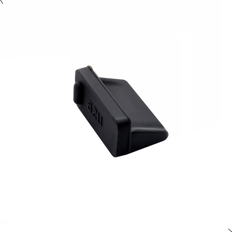 ThreeBulls 30 Pcs Silicone USB Cap Port Cover Anti Dust Protector for Female End Black