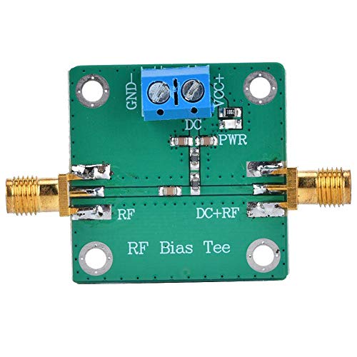 10-6000MHz Bias T Module DC Bias Power Supply DC Blocks Connection Modes for Active Antenna Broadband Amplifiers