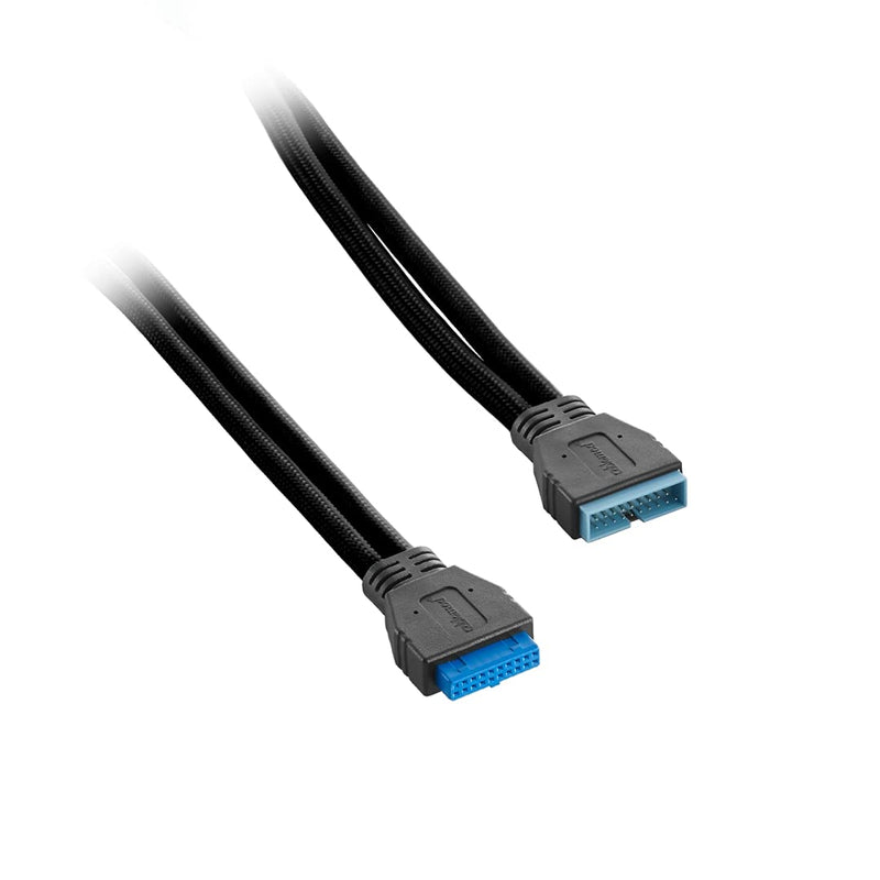 CableMod ModMesh Sleeved Internal USB 3.0 (Black, 50cm) Black