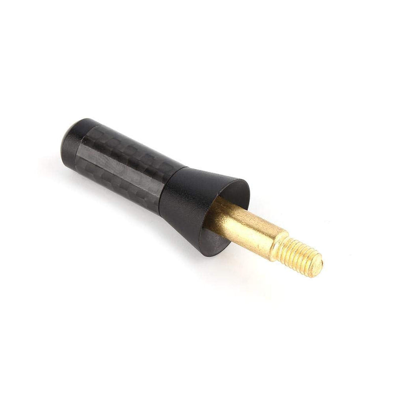 3.5cm Mini Car Aerial Antenna, Short Universal Car Antenna Carbon Fiber Stubby Screws M3 M4 M5 M6 Rubber Ring