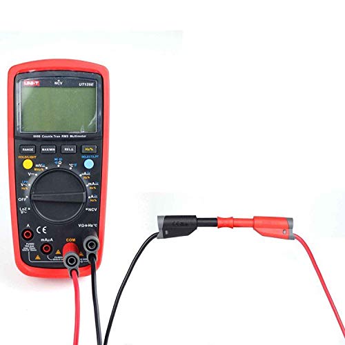 ZIBOO ZB-X13 Stackable Banana to Banana Plug Test Leads,Test Cable Wire for Multimeter,Circuit Testing,4mm Banana Male Plugs Fully Insulated Stackable Shrouded
