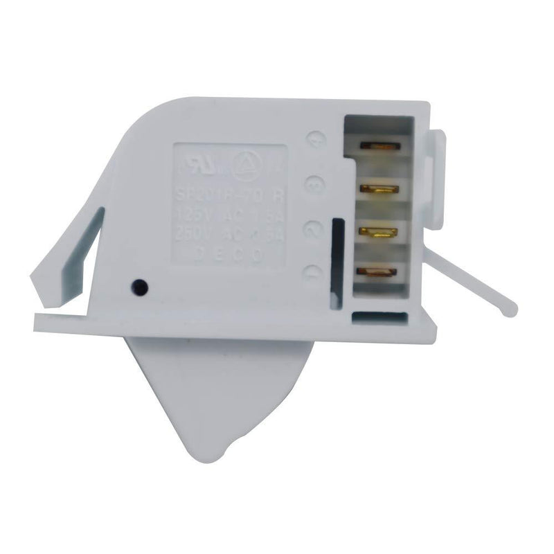 New OEM Mania DA34-00041A Authorized OEM Factory Compatible Replacement Part for Refrigerator Light Door Switch Compatible with Samsung - replaces AP4135589 DA34-10110E