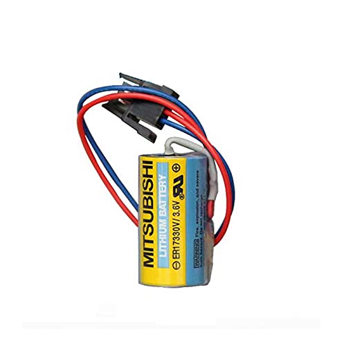 SHENYANG 5 Pack MR-BAT ER17330V3.6V A6BAT PLC Battery for FANUC CNC System Power