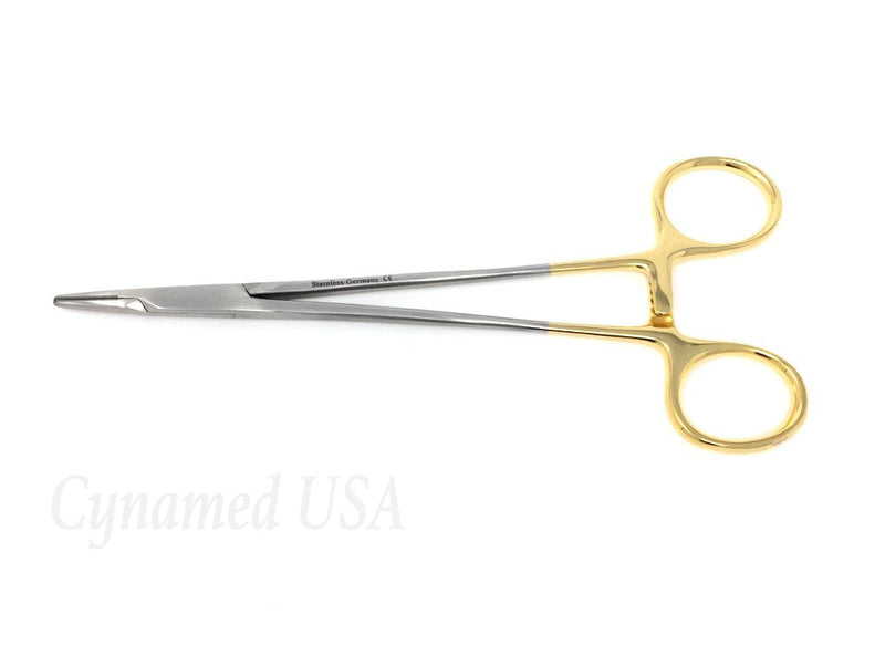 T/C Premium O.R Grade Mayo HEGAR Needle Holder 7" Serrated with Tungsten Carbide Inserts CYNAMED