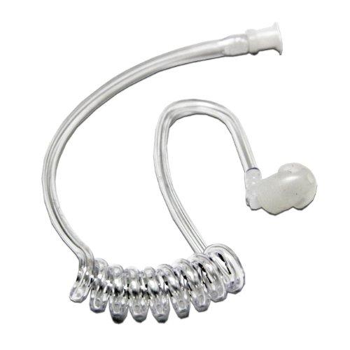 Pack of 5 - Twist On Replacement Acoustic Tube for 2-Way Radio Headsets by MaximalPower C) 5 Pack