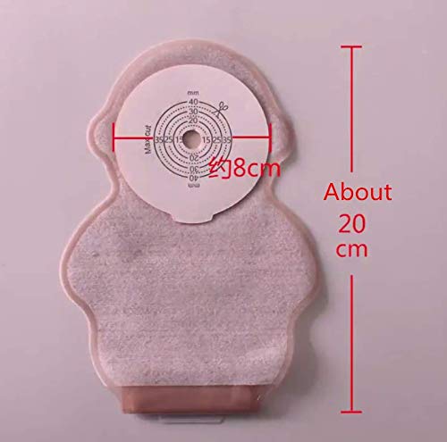 10pcs Kids Colostomy Bag Stoma Bag Disposable Children Drainable Colostomy Bag Baby Feces Collection Fistula Bag for Surgery Stoma Care