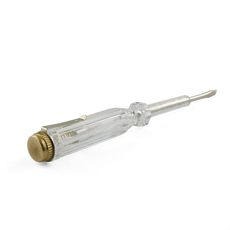 E-outstanding Electronics Screwdriver 2PCS 100-500V Flathead Electric Pen Circuit Tester Pen 3mm