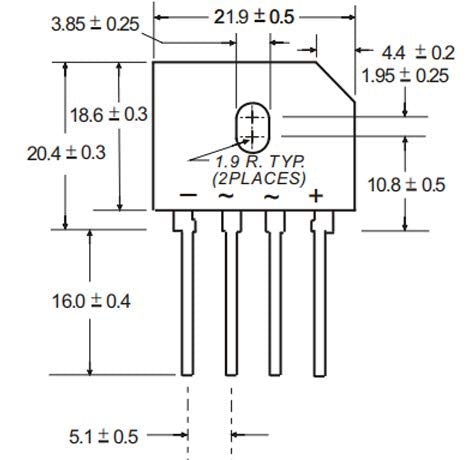 10x GBU610/GBU6M ASEMI Through Hole Bridge Rectifier Diode 6A 1000V High Frequency Medium Power for Monitorâ€¦