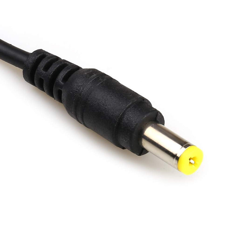 LEOU (26ft) Power Extension Cable for CCTV Surveillance Camera/IP Camra/DVR standalone/LED Light bar. (with DC Power Cord, 1 Female to 4 Male 5.5mm X 2.1mm Camera Splitter Cable)