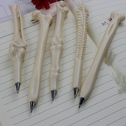 (High-Season) 0.7 Refill Student Creative Ballpoint Pen Human Bones Ballpen School Supplies Office Supplies Home Decoration Kids Gift Reward Original version